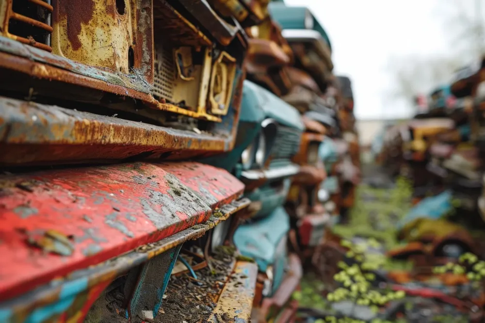 Casse automobile près de Bourgoin-Jallieu 